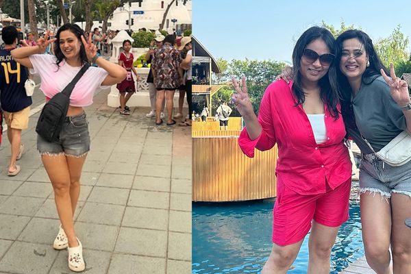 Shweta Tiwari's Vacation PICS Proves That Age Is Just A Number, Stuns In Crop Top & Shorts