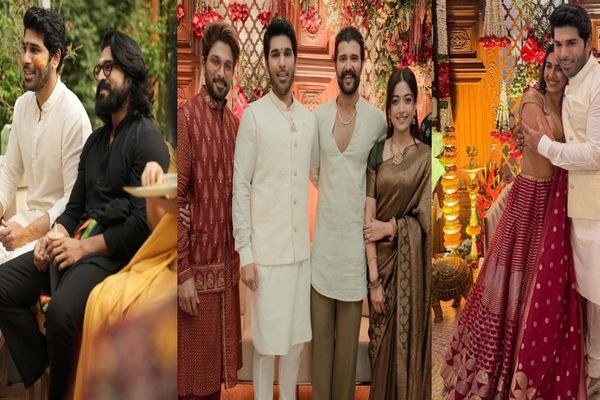 Allu Sirish-Nayanika Wedding: పెళ్లి కొడుకుగా అల్లు శిరీష్.. అల్లు ఫ్యామిలీకి రష్మిక- విజయ్ సర్‌ప్రైజ్!