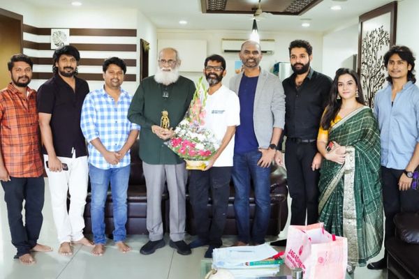 Vijayendara Prasad Released Kalyanam Kamaneeyam Jeevitam Movie First Look