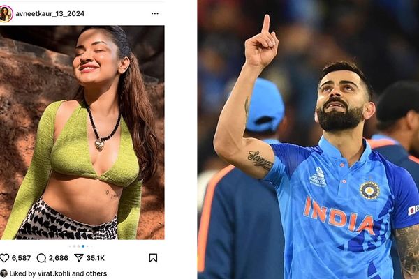 Virat Kohli Likes Avneet Kaur’s Fan Page Pic!! Creates A Stir Online!