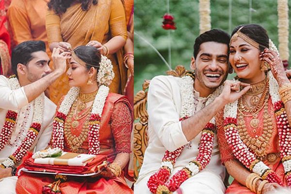Vishak Nair And Jayapria Nair Narriage Photos
