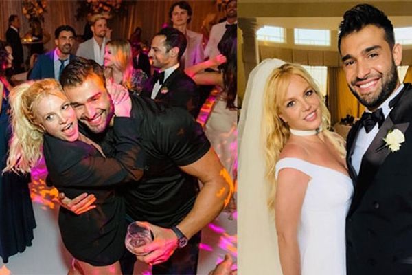 Wedding Photos Of American Musician Britney Spears And Actor Sam Asghari