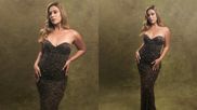 Too HOT To Handle! Krishna Shroff Sizzles In Strapless Brown Embellished Gown- PICS