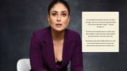 'Can't Sit With It Any Longer': Kareena Kapoor Khan Shows Support To Students Amid CJP Protest