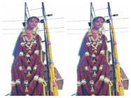 ಕಟೌಟ್ ನಲ್ಲಿ ರಾರಾಜಿಸಿದ ರಮ್ಯಾ: ಕಟೌಟ್ ಗೂ ಉಕ್ಕು ಸೇತುವೆಗೂ ಏನ್ ಸಂಬಂಧ