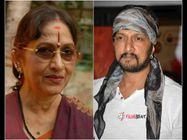 ಸುದೀಪ್ ಮೇಲೆ ಭಾರತಿ ವಿಷ್ಣುವರ್ಧನ್ ಅಸಮಾಧಾನಗೊಂಡ್ರಾ?