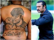 ಮೈ ತುಂಬ ಮೂಡಿದೆ ದರ್ಶನ್ ಚಿತ್ರ : ಯಾರಿ ಡಿ ಬಾಸ್ ಭಕ್ತ ? 