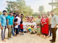 ಹುತಾತ್ಮ ಯೋಧನ ಕುಟುಂಬಕ್ಕೆ 'ಶಿವಸೈನ್ಯ'ದಿಂದ ಸಹಾಯ ಹಸ್ತ