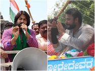 ಮಂಡ್ಯ ಅಖಾಡದಲ್ಲಿ ಕಲಾವಿದರ ಜಾತ್ರೆ, ಯಾರ ಪರ ಯಾರಿದ್ದಾರೆ ಗೊತ್ತಾ? 