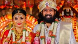 ಮದುವೆಯಲ್ಲೂ ಗಡ್ಡ ತೆಗೆಯದ ಧ್ರುವ ಸರ್ಜಾ: ಪತ್ನಿ ಪ್ರೇರಣಾಗೆ ಬೇಸರ ಇದ್ಯಾ.?