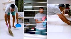 ರಾಜಮೌಳಿ 'ರಿಯಲ್ ಮ್ಯಾನ್' ಚಾಲೆಂಜ್: ರಾಮ್ ಚರಣ್ ಮತ್ತು ಜೂ.ಎನ್ ಟಿ ಆರ್ ಗೆ ಸವಾಲು