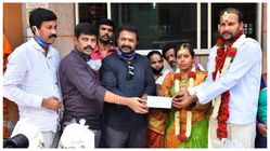 ಕೊರೊನಾ ಕಾಲದಲ್ಲೊಂದು ಅಂತರ್ಜಾತಿ ವಿವಾಹ: ಸಾಕ್ಷಿಯಾದ ನಟ