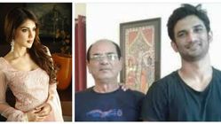 ಸುಶಾಂತ್ ಸಿಂಗ್ ತಂದೆ ಹೇಳಿರುವುದೆಲ್ಲ ಸುಳ್ಳು ಎಂದ ರಿಯಾ ಚಕ್ರವರ್ತಿ