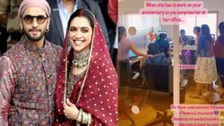 Ranveer Singh ने शादी की सालगिरह पर Deepika Padukone को ऐसे दिया सरप्राइज