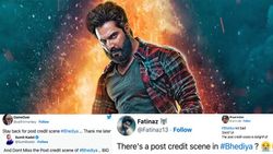Bhediya post credit scene trends: वरूण धवन - कृति सैनन की भेड़िया का बेस्ट सीन हो रहा है ट्रेंड, मच गई सनसनी