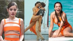 Deepika Padukone ने बिकिनी में 'बेशर्म रंग' दिखाकर मचाया बवाल, ये हसीनाएं भी नारंगी लुक में काट चुकी हैं कहर  