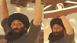 Gadar 2 First LOOK: गदर 2 में हैंडपंप नहीं, बैलगाड़ी का पहिया उठाए नजर आए दमदार सनी देओल, फैंस ने कहा- बवाल