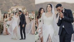 Natasa-Hardik Wedding Photos: कपल ने वैलेंटाइन डे पर रचाई शादी, सामने आई बेहद खूबसूरत तस्वीरें