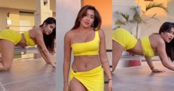 Sofia Ansari ने येलो बिकिनी पहन बेशरम रंग पर किया डांस, बोल्ड मूव्स देख पानी पानी हुए फैंस!
