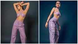 छोटी सी ब्रालेट में कहर ढाती दिखीं Tejasswi Prakash, हॉट लुक ने लोगों के दिलों किया क्लीन बोल्ड