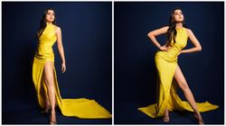 थाई हाई स्लिट ड्रेस में Tejasswi Prakash ने दिखाई अपनी सुपरहॉट टांगें, फोटोज देखकर फैंस हुए दीवाने