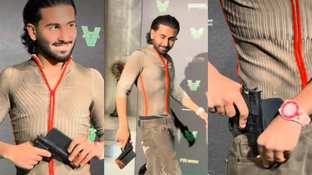 Orry Steals Spotlight Yet Again As His G*n Phone Cover Sparks Massive Buzz Online; Viral Video Wins Attention