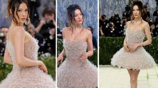 Bubble Dress Met Gala 2026: 15 हजार बुलबुले पहनकर मेट गाला में आई हसीना, लोग हुए कंफ्यूज