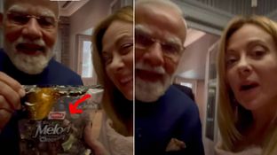 Meloni को 'Melody' गिफ्ट करते पीएम मोदी का मजेदार Video Viral, खिलखिलाकर हंसी इटली की प्रधानमंत्री