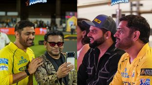 ஏங்க அந்தப் பாட்டு எனக்குதான் பிடிக்கும்.. ரெய்னாவுக்கு இல்லை.. ஏ.ஆர்.ரஹ்மானிடம் ஓபனாக சொன்ன எம்.எஸ்.தோனி