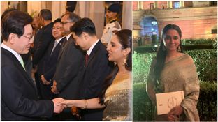 குடியரசு தலைவர் மாளிகையில் விருந்து.. பிரியங்கா மோகன் நெகிழ்ச்சியாக பதிவு!