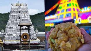 తిరుపతి లడ్డుపై హీరోయిన్ అనుచిత వ్యాఖ్యలు.. మా కర్మ.. మా దరిద్రం అంటూ.. తిరుపతి లడ్డుపై హీరోయిన్ అనుచిత వ్యాఖ్యలు.. మా కర్మ.. మా దరిద్రం అంటూ..