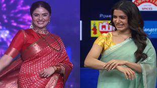 సమంత గాజులు తీసిందంటే... శ్రీముఖి వార్నింగ్తో కమెడియన్ పరుగులు సమంత గాజులు తీసిందంటే... శ్రీముఖి వార్నింగ్తో కమెడియన్ పరుగులు
