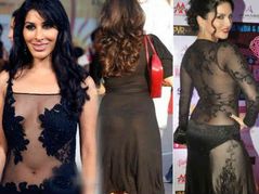 एक्ट्रेस ने जानबूझ कर दिखाया सबकुछ, ऐसी खुली ड्रेस, अकेले में देखें ये तस्वीरें