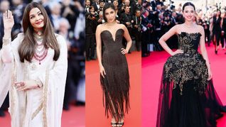 Cannes Throwback: 2025 में भारत के इन सितारों के लुक्स ने किया था धमाका, रेड कार्पेट लुक्स वायरल