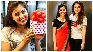   പിറന്നാൾ ദിവസം  അവിടെ ഇല്ലായിരുന്നു!  നയൻതാരയുടെ സർപ്രൈസ് സമ്മാനത്തെ  കുറിച്ച് ബിഗിൽ താരം