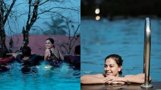 സ്വിമ്മിങ്പൂളിലെ ചിത്രങ്ങളുമായി അനുശ്രീ, സദാചാര ആങ്ങളമാർക്കുള്ള മറുപടിയാണ് ഈ ക്യാപ്ഷന്‍