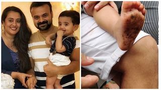 മകന്‍ മണ്ണില്‍ ചവിട്ടി വളരട്ടെ, ഇസഹാക്കിന്‌റെ ചെളിപുരണ്ട കുഞ്ഞിക്കാല്‍ കാണിച്ച് ചാക്കോച്ചന്‍