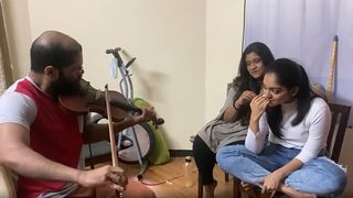 'നിങ്ങളൊരു മാന്ത്രികനാണ്'; അഹാനയ്ക്കായി തെരുവുകള്‍ നീ വയലിനില്‍ വായിച്ച് ഗോവിന്ദ് വസന്ത