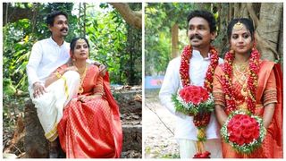 ഫേസ്ബുക്കിലൂടെ വധുവിനെ അന്വേഷിച്ച് ഒടുവില്‍ നടന്‍ വിജിലേഷ് വിവാഹിതനായി; സ്വാതിയ്‌ക്കൊപ്പമുള്ള ചിത്രങ്ങള്‍  