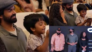 വിനീതിന്റെ മക്കളെ മടിയിലിരുത്തി കൊ‍ഞ്ചിച്ച് പ്രണവ്,‌ ആരാധകരെ അത്ഭുതപ്പെടുത്തി താരപുത്രന്റെ സിംപ്ലിസിറ്റി!