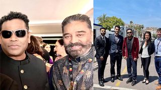 ഉലകനായകനൊപ്പം ഓസ്‌കര്‍ നായകന്‍; ഫെസ്റ്റിവല്‍ വേദിയിലെ ചിത്രങ്ങളേറ്റെടുത്ത് ആരാധകര്‍