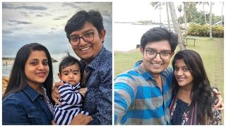 വിവാഹമോചന വാർത്തകൾക്കിടെ  ഞാനിപ്പോഴും ഹാപ്പിയാണെന്ന് വീണ! മകനെ യാത്രയാക്കുന്ന വീഡിയോയുമായി നടി