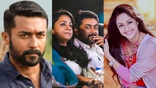റൊമാന്‍സ് ഒക്കെ സ്‌ക്രീനില്‍ മാത്രം, എന്നോടില്ല; ജ്യോതികയുടെ പരാതിയെക്കുറിച്ച് സൂര്യ 