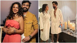 പ്രതിശ്രുത വരനൊപ്പം ബാത്ത്‌റൂമില്‍ നിന്നും ഫോട്ടോ! വിവാഹത്തിനൊരുക്കമായെന്ന് പറഞ്ഞ് നടി അമല പോള്‍