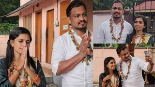 സുധി ചേട്ടനല്ലാതെ മറ്റൊരാൾ ജീവിതത്തിലേക്ക് വരില്ലെന്ന് പറഞ്ഞിട്ട്?; നവ വധുവായി ക്ഷേത്രത്തിൽ രേണു, വീഡിയോ!
