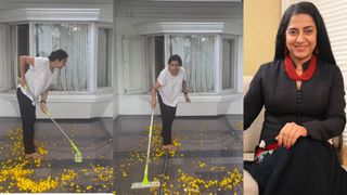 ജോലിക്കാരിയ്ക്ക് പത്ത് രൂപ കൊടുത്തൂടേ? ജീവന്‍ പോലും നോക്കാതെ സാഹസികമായി പണിയെടുത്ത് നടി സുഹാസിനി