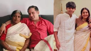 ഭാര്യയായ നവ്യ കൂടെയില്ല, അമ്മയ്‌ക്കൊപ്പം വീണ്ടും സന്തോഷ് മേനോന്‍! വേര്‍പിരിയൽ വാർത്ത ചർച്ചയാകുന്നു
