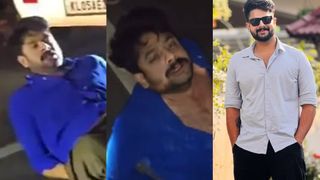 നടുറോഡിൽ പരാക്രമം, പിടിച്ച് കെട്ടി നാട്ടുകാർ; സിദ്ധാർത്ഥിന്റെ കാറിടിച്ച് കാൽനടയാത്രക്കാരന് പരിക്ക് 