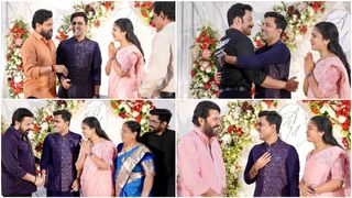 മമ്മൂട്ടിയും മോഹന്‍ലാലും പൃഥ്വിയും  തിളങ്ങിയ ചടങ്ങ്! കണ്ണനും മീനാക്ഷിക്കും ആശംസാപ്രവാഹം! ചിത്രങ്ങള്‍ വൈറല്‍
