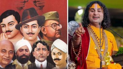 Aniruddhacharya ने शहीदों को भी नहीं छोड़ा? 'आजादी' को लेकर दिया विवादित बयान, भड़क गए लोग!